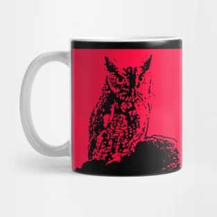 Red Owl 01 Mug